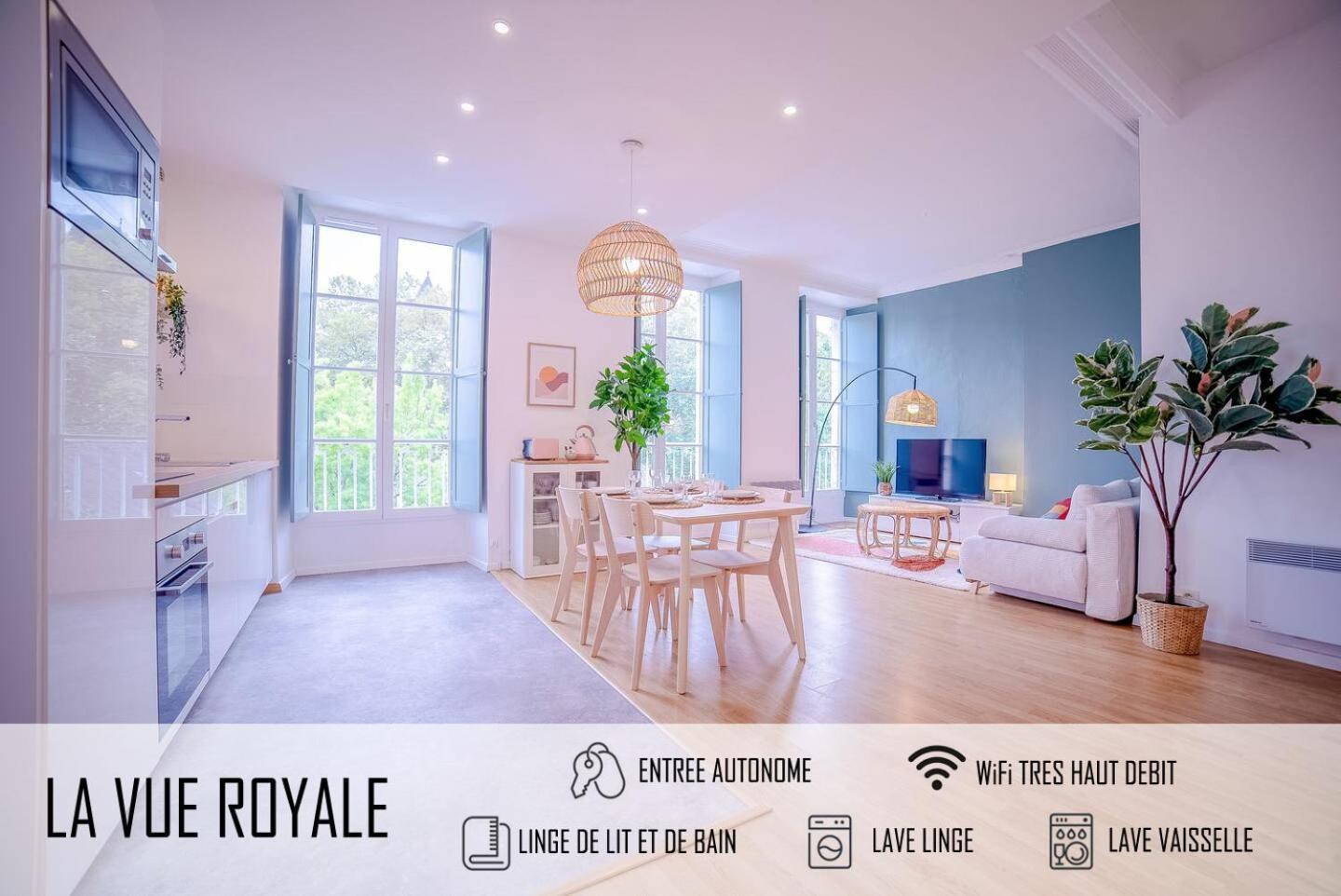 La Vue Royale - Face Au Chateau - Wifi - 4 Personnes Pau Esterno foto